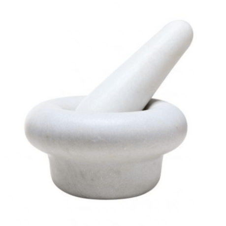 Stone Pestle and Mortar White Kitchen Tom Dixon 