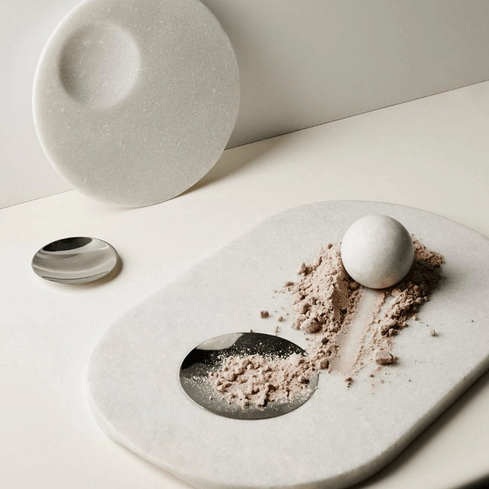 Stone Spice Grinder White Kitchen Tom Dixon 