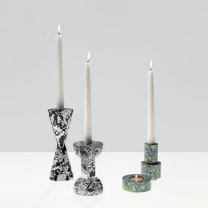 Swirl Stepped Candleholder Candles and Candleholders Tom Dixon 