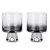 Tank Low Ball Glasses Black x2 Black Kitchen Tom Dixon 