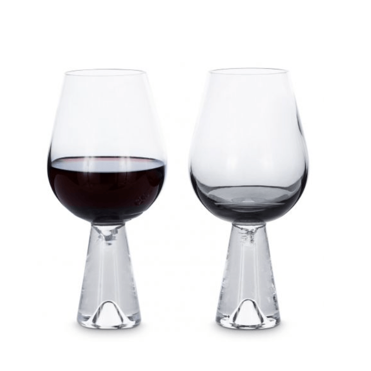 Tank Wine Glasses Black x2 Kitchen Tom Dixon 