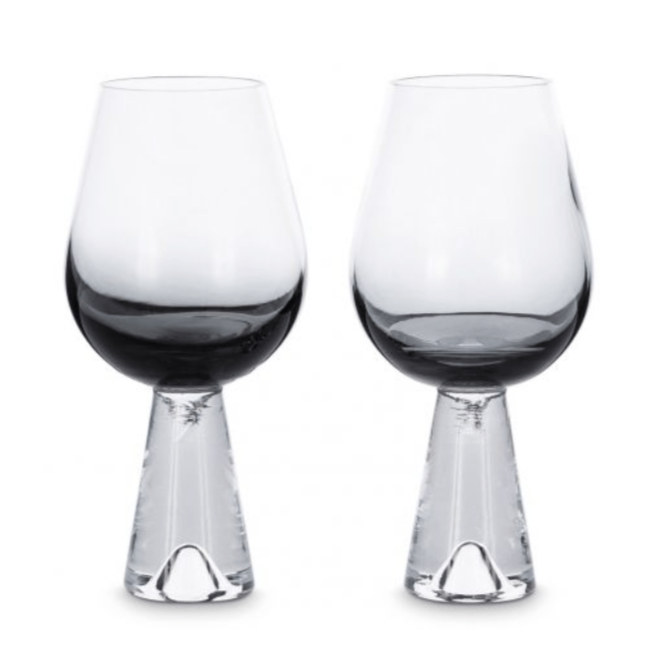 Tank Wine Glasses Black x2 Kitchen Tom Dixon 