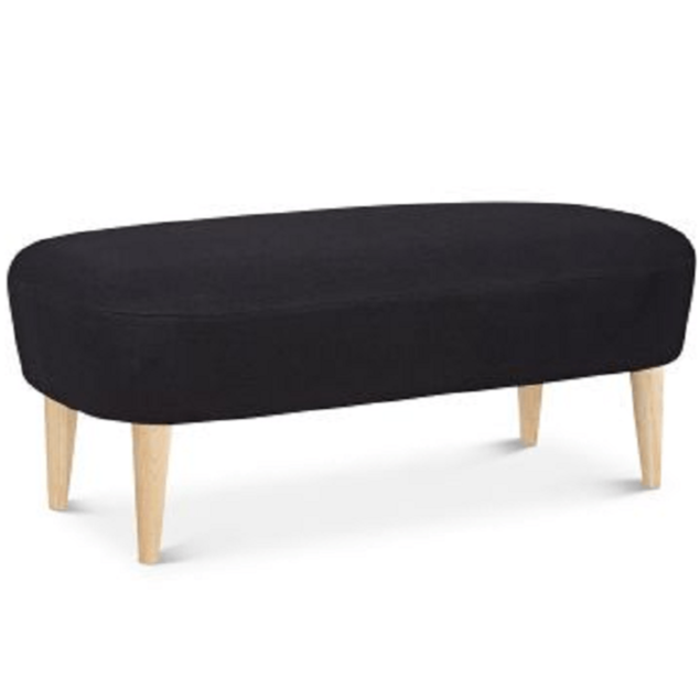 Wingback Long Ottoman ottomans Tom Dixon Natural Leg - Hallingdal 65 -0190 