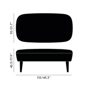 Wingback Long Ottoman ottomans Tom Dixon 