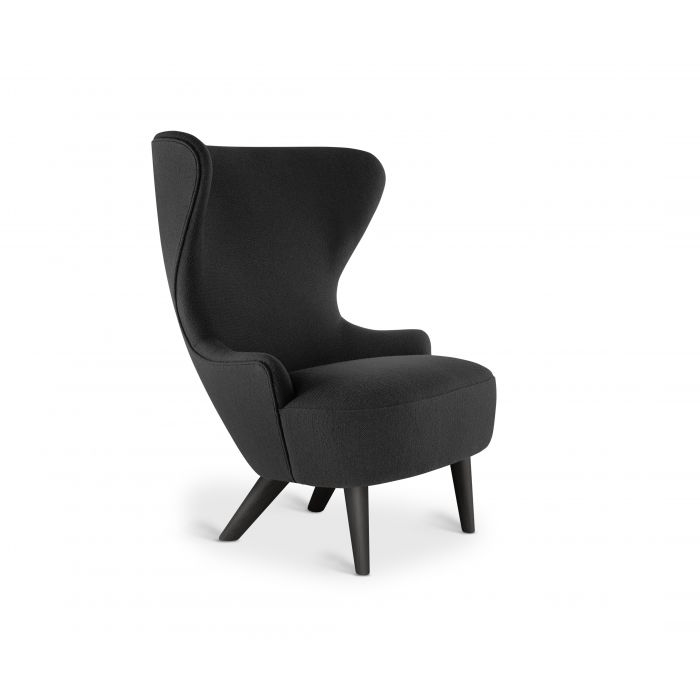 Wingback Micro Chair lounge chair Tom Dixon Hallingdal 65 0190 Black Oak 