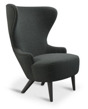 Wingback Micro Chair lounge chair Tom Dixon Hallingdal 65 0116 Black Oak 