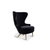 Wingback Micro Chair lounge chair Tom Dixon Gentle 2 0783 Natural Oak 