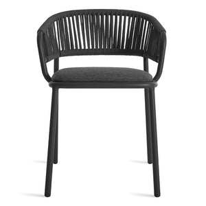 Mate Outdoor Dining Chair Outdoors BluDot Toohey Charcoal 