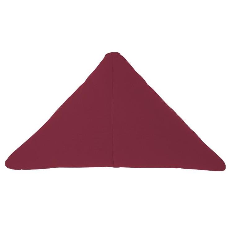 Triangle Throw Pillow Accessories Bend Goods Burgundy 