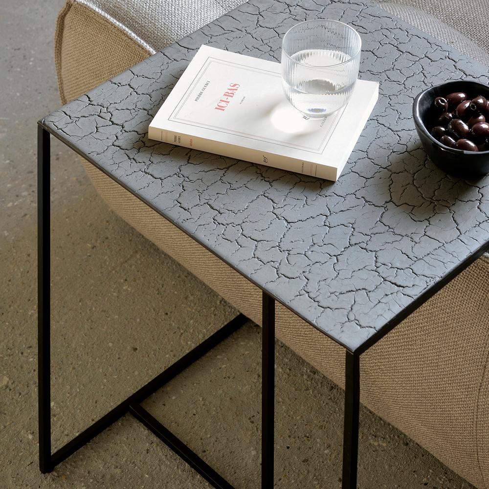 Triptic Side Table - Lava Taupe Side/Dining Ethnicraft 