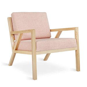 Truss Lounge Chair lounge chair Gus Modern Caledon Dahlia / Ash Natural 