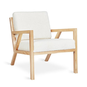 Truss Lounge Chair lounge chair Gus Modern Himalaya Cloud / Ash Natural 
