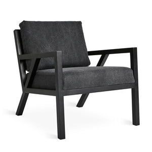 Truss Lounge Chair lounge chair Gus Modern Vinage Mineral / Ash Black 