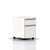 Tu W-Pull Mobile Pedestal storage herman miller Box/File Configuration White Surface Finish 