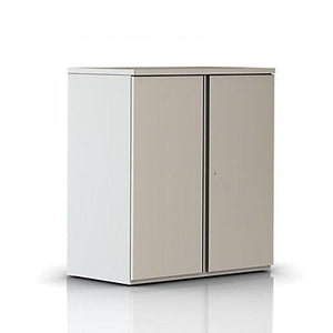 Tu W-Pull Storage Case storage herman miller 38-inches High + $100.00 Warm Grey Neutral Surface Finish 
