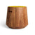 Turn Stool Stools BluDot Acacia / Yellow 