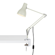 Type 75 Desk Lamp with Desk Clamp Table Lamps Anglepoise Jasmine White 