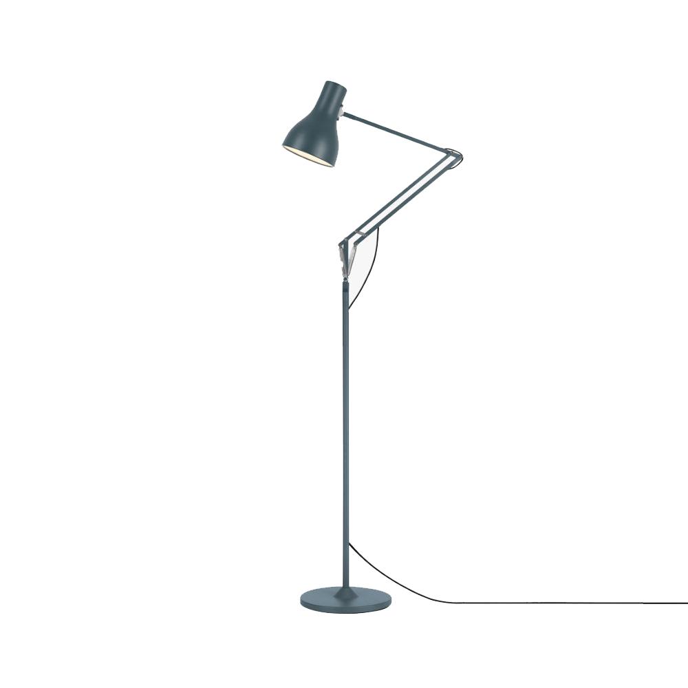Type 75 Floor Lamp Floor Lamps Anglepoise Slate Grey 