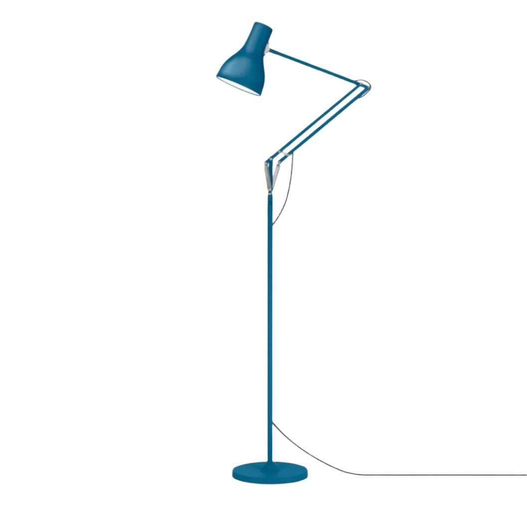 Type 75 Floor Lamp Margaret Howell Edition Floor Lamps Anglepoise Saxon Blue 
