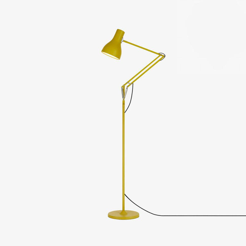 Type 75 Floor Lamp Margaret Howell Edition Floor Lamps Anglepoise Yellow Ochre 