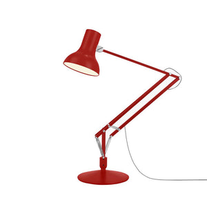 Type 75 Giant Floor Lamp Floor Lamps Anglepoise Crimson Red 
