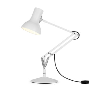 Type 75 Mini Desk Lamp Table Lamps Anglepoise Alpine White 