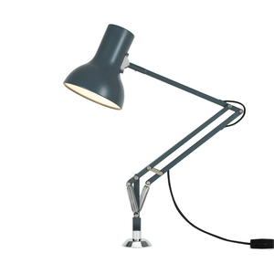 Type 75 Mini Desk Lamp with Desk Insert Table Lamps Anglepoise Slate Grey 