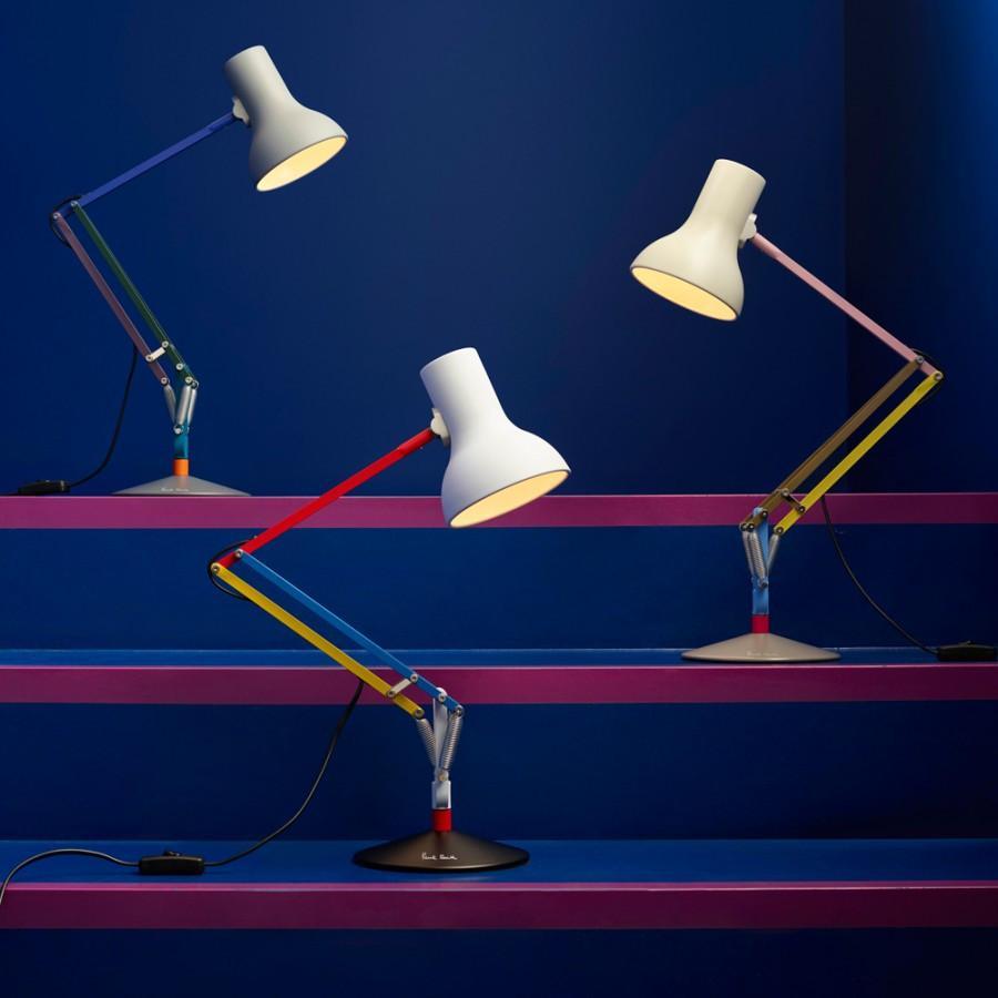 Type 75 Mini Desk Lamp - Paul Smith - Edition Three Table Lamps Anglepoise 