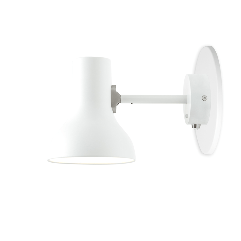 Type 75 Mini Wall Light Wall Lights Anglepoise Alpine White 