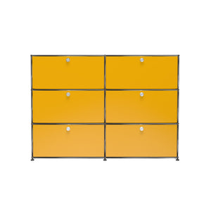 USM Haller Modern Storage QS_G2F storage USM Golden Yellow 