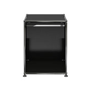 USM Haller Nightstand A storage USM Graphite Black 