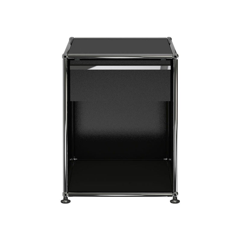USM Haller Nightstand A storage USM Graphite Black 