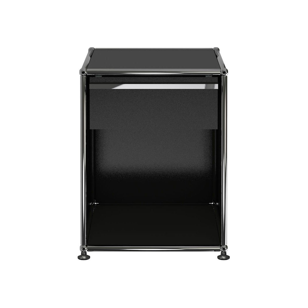 USM Haller Nightstand A storage USM Graphite Black 