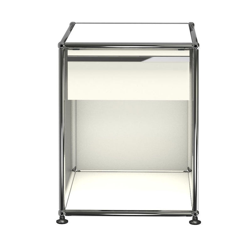USM Haller Nightstand A storage USM Pure White 