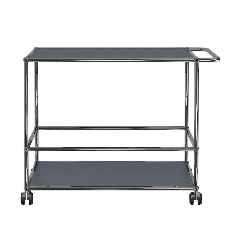 USM Haller Serving Cart L Carts / Trolleys USM Anthracite Gray 