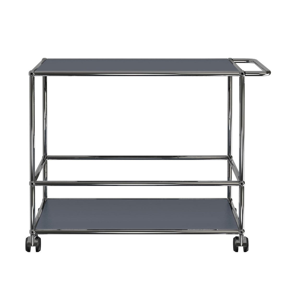 USM Haller Serving Cart L Carts / Trolleys USM Anthracite Gray 