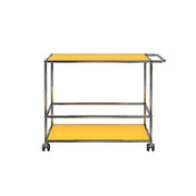 USM Haller Serving Cart L Carts / Trolleys USM Golden Yellow 