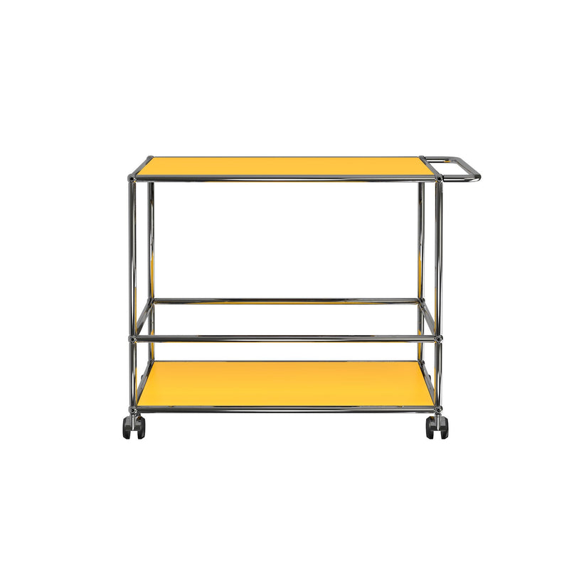 USM Haller Serving Cart L Carts / Trolleys USM Golden Yellow 