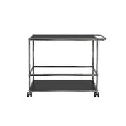 USM Haller Serving Cart L Carts / Trolleys USM Graphite Black 