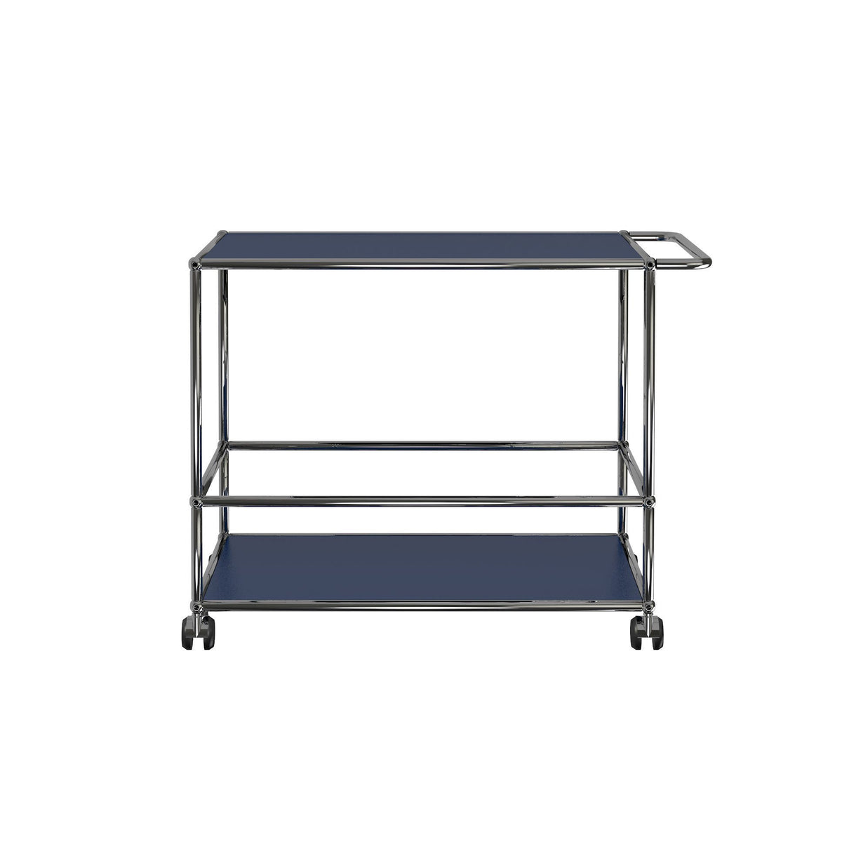 USM Haller Serving Cart L Carts / Trolleys USM Steel Blue 