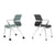 Unix Office Chair - Four Legged Base Office Chair Vitra 