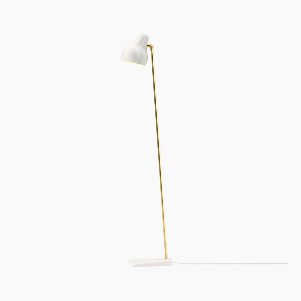 VL38 Floor Lamp Floor Lamps Louis Poulsen White 