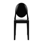 Victoria Ghost Side/Dining Kartell Glossy Black 