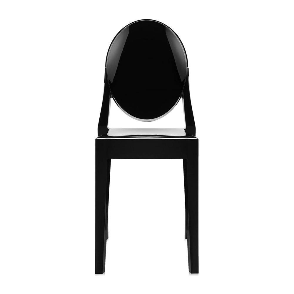 Victoria Ghost Side/Dining Kartell Glossy Black 