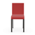 .03 Non-stacking Chair Side/Dining Vitra Powder-coated black Bright Red Glides for carpet