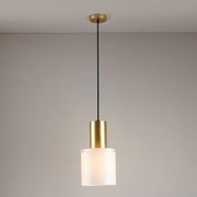 Walter Pendant Light Pendant Lights Original BTC Opal Brass 2