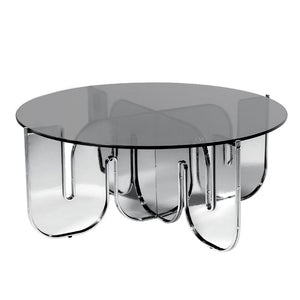 Wave Table Tables Bend Goods Chrome +$300.00 36" Smoke Glass Top +$160.00 