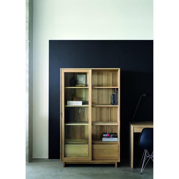 Wave Bookcase storage Ethnicraft 