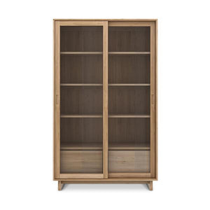 Wave Bookcase storage Ethnicraft Solid Oak One Size 