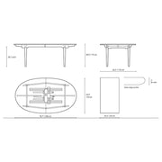 Wegner CH338 Table Dining Tables Carl Hansen 